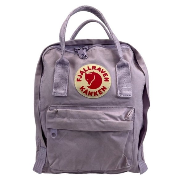 FJALLRAVEN KANKEN Bags Fjallraven Kanken Mini Backpack Classic Pastel Lavendar Purple Purse